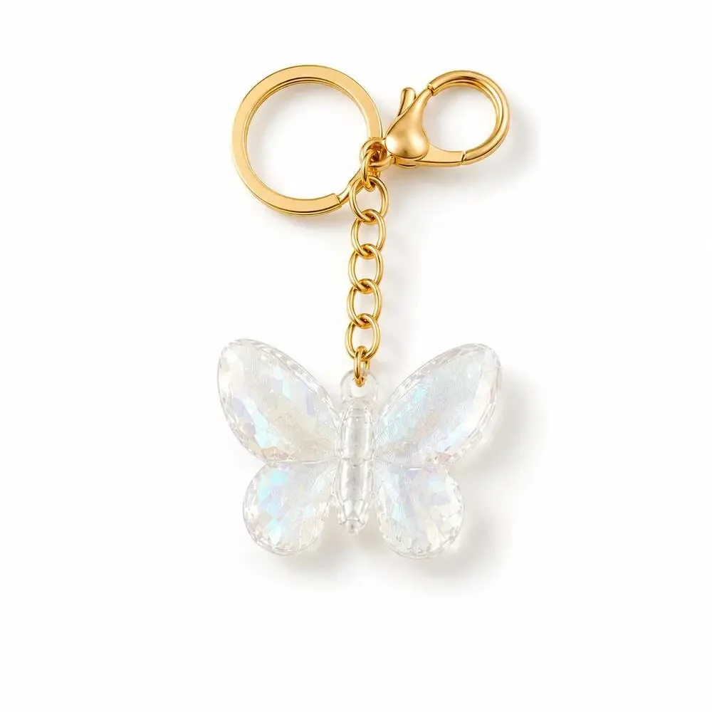 Flutter Glow Butterfly Keychain